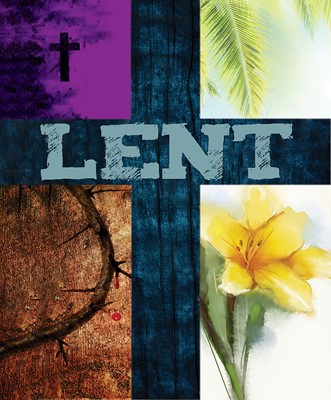 Lent Images Bulletin, Large (Pkg of 50) (Bulletin)