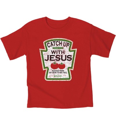 Catch Up with Jesus Kids T-Shirt, 4T (General Merchandise)