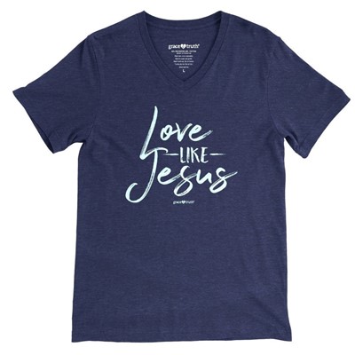 Love Like Jesus Grace & Truth T-Shirt, Small (General Merchandise)