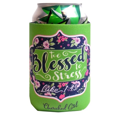 Too Blessed Cherished Girl Can Cooler (General Merchandise)
