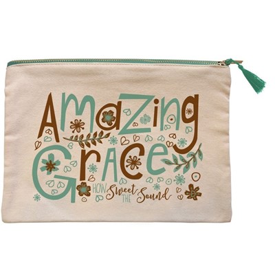 Amazing Grace Canvas Zipper Bag (General Merchandise)
