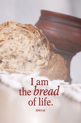 Bread Communion Bulletin (Pkg of 50) (Bulletin)