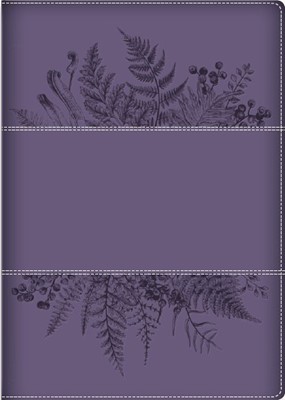 Young Woman After God's Own Heart Bible, Purple (Imitation Leather)