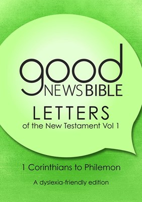 GNB The New Testament Letters, Volume 1 (Dyslexia Friendly) (Paperback)