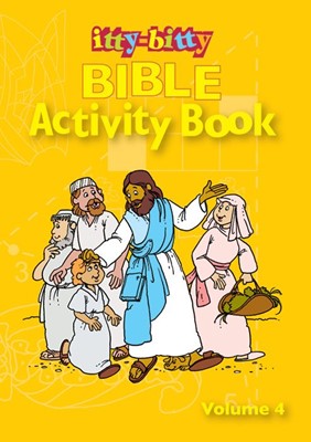 Itty-Bitty Bible Activity Book Volume 4 (Paperback)