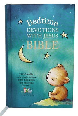 ICB Bedtime Devotions with Jesus Bible (Hard Cover)