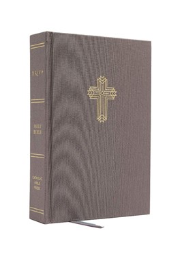 NRSV Catholic Bible, Journal Edition, Gray, Comfort Print (Hard Cover)