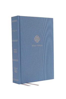 NRSV Catholic Bible, Journal Edition, Blue, Comfort Print (Hard Cover)