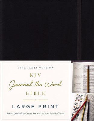 KJV Journal the Word Bible Large Print (Hard Cover)