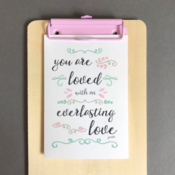 Everlasting Love A6 Greeting Card (Cards)