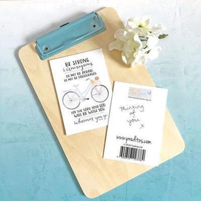 Be Strong (Bicycle) - Mini Card (Cards)
