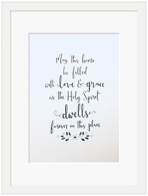 May This Home Framed Print (6x4) (General Merchandise)