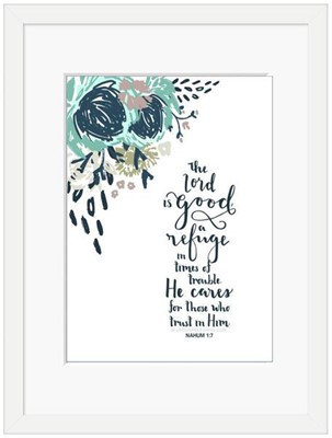 The Lord is Good Framed Print (6x4) (General Merchandise)
