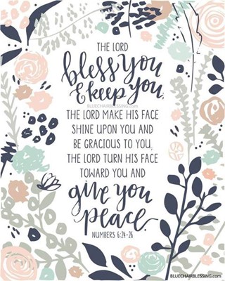The Lord Bless You A4 Print (General Merchandise)