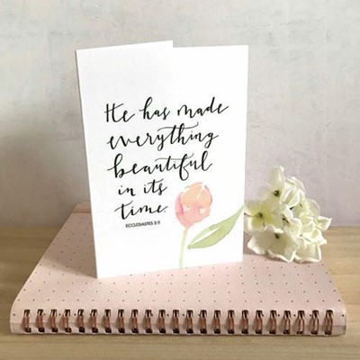 He Has Made Everything Beautiful A6 Greeting Card (Cards)