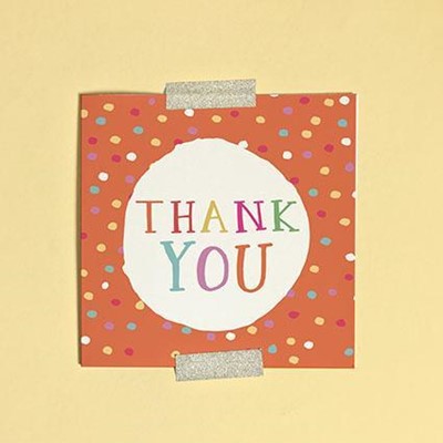 Thank You Greeting Card & Envelope (Cards)