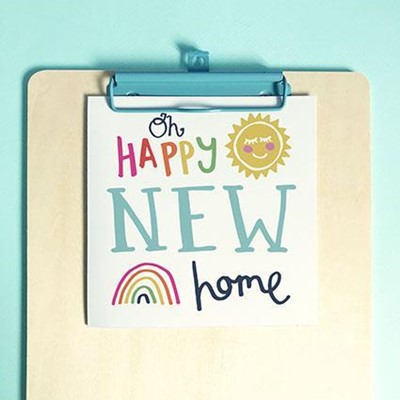 New Home Greeting Card & Envelope (Cards)