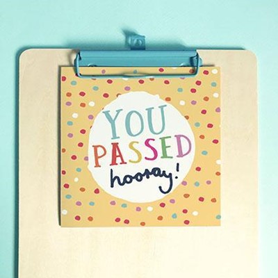 You Passed Greeting Card & Envelope (Cards)