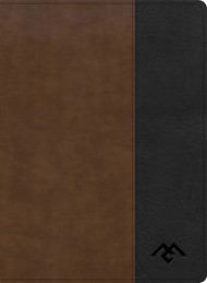 CSB Men of Character Bible, Brown/Black, Indexed