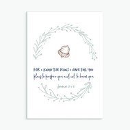 For I Know the Plans Greeting Card