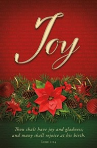Joy Advent Bulletin (pack of 100)