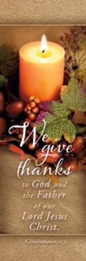 We Give Thanks to God Bookmark (pack of 25)