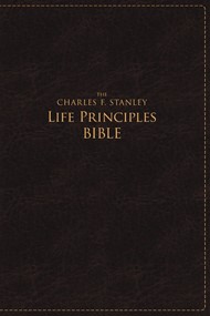 NASB Charles F. Stanley Life Principles Bible, Large Print