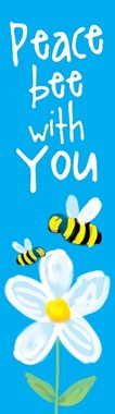 Peace Bee With You Bookmark (Pack of 10)