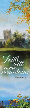 Faith Will Move Mountains Bookmark (Pack of 10)