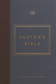 ESV Pastor's Bible (Cloth Over Board)