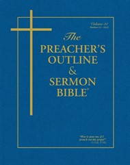 KJV Preacher's Outline & Sermon Bible: Matthew 1-15