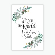 Joy to the World Christmas Cards (pack of 10)