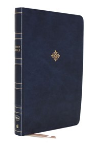 NKJV Reference Bible, Super Giant Print, Blue