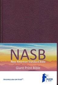 NASB 2020 Giant Print Text Bible, Hardcover