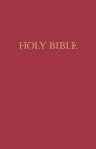 KJV Large Print Pew Bible, Red