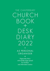 Canterbury Church Book & Desk Diary 2022 A5 Edition