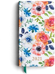 2021 Floral Premium Pocket Planner