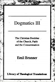 Dogmatics III PB