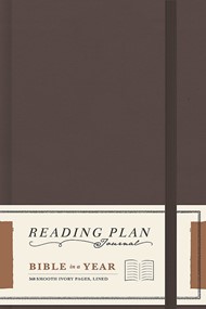 Bible In A Year Reading Plan Journal