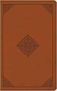 ESV Thinline Bible (TruTone, Terracotta, Ornament Design)
