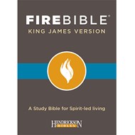 KJV Fire Bible, Black Bonded Leather
