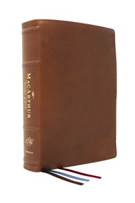 ESV MacArthur Study Bible, 2nd Edition, Brown