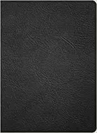 CSB Study Bible, Holman Handcrafted Collection, Premium Blac