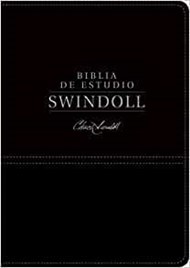 Biblia de estudio Swindoll NTV, SentiPiel, Negro, Índice