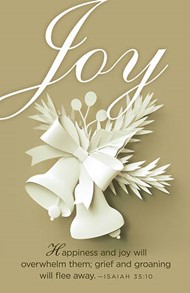 Joy Paper Art Advent Bulletin (Pkg of 50)