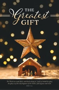 Greatest Gift Christmas Bulletin (pack of 100)