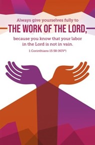 Work of the Lord Bulletin (pack of 100)