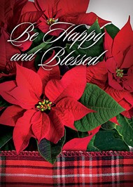 Be Happy & Blessed Boxed Christmas Cards (pack of 12)