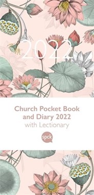 Church Pocket Book and Diary 2022, Pink Flowers