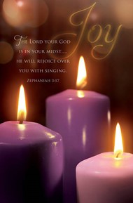 Joy Scripture Advent Bulletin (pack of 100)